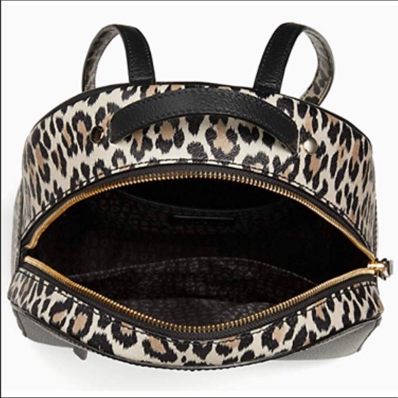 SOLD Kate Spade Leopard Mini Backpack 🌹 - Picture 3 of 6